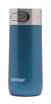 Thermal mug Contigo Luxe Autoseal 360 ml with custom inscription - engraved -  Blue