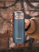 Thermal mug Contigo Luxe Autoseal 360 ml with custom inscription - engraved -  Blue