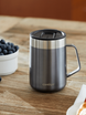 Thermal mug with ear Contigo Streeterville 420 ml - Grey