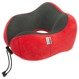 Travel cushion on the neck Dr. Bacty - red. Plus ear plugs and eye band