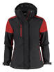 Two-tone insulated softshell Prime Padded Softshell Lady by Printer - Black - Red.