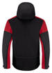 Two-tone insulated softshell Prime Padded Softshell by Printer - Red - Black.