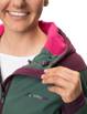 Waterproof jacket women's Vaude Qimsa - Green