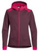 Waterproof jacket women's Vaude Qimsa - purple