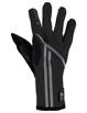 Winter bicycle gloves with Vaude Post fingers - black