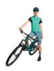 Women's Merino Vaude Tamaro III wool bicycle t -shirt - Green