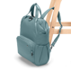 Women's anti-theft mini backpack pacsafe citysafe cx mini backpack econyl - mint