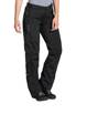 Women's rainproof pants Vaude Yaras Rain Zip III - Black