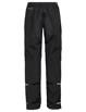 Women's rainproof pants Vaude Yaras Rain Zip III - Black