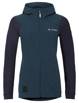 Women's sports jacket with Vaude Tremalzo wool - navy blue