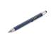 multifunctional ballpoint pen TROIKA construction - navy blue.