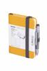 notebook and pen TROIKA lilipad+liliput - yellow