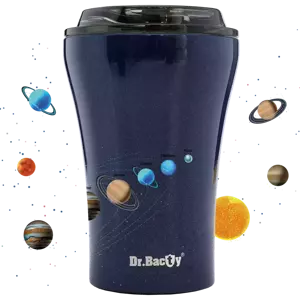 Becher für Kaffee Dr.Bacty Apollo Kosmos - marineblau