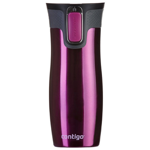 Contigo West Loop 2.0 470ml Thermobecher - Ich bin ein Lehrer - Himbeere