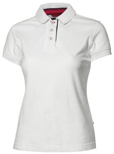 Damen Polo-Shirt Lynton Lady D.A.D - Weiß