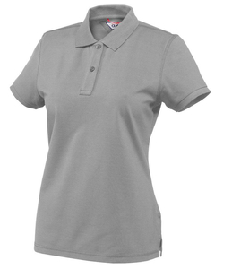 Damen Polo-Shirt Parkes Lady D.A.D - Grau meliert