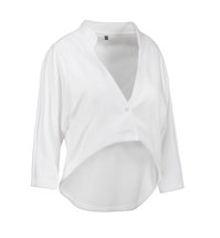 Fleece Bolero White Brand ID, Weiß