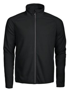 Fleecejacke Melton Full Zip D.A.D - Schwarz