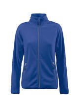 Fleecejacke Zwei-Hand-Dame Marki Drucker Rote Flagge - Blau