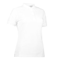 Frauen aktives weißes T -Shirt von ID, weiß