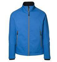 Funktionelle Softschalenjacke blau