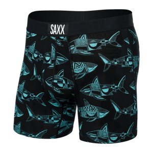 Herren-Schnelltrocknungsboxershorts SAXX VIBE super soft - marineblau