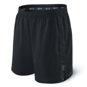 Herren -Sport -Shorts 2in1 Saxx Kinetic Sport - Schwarz