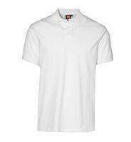 Herren Stretch Poloshirt Weiß