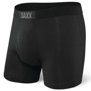 Herrenboxershorts mit Eingriff SAXX Ultra Boxer Brief Fly Schwarz