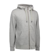 Herrenkerngrau Melange Sweatshirt ID, grau