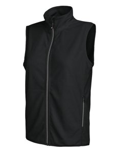 Herrenweste Melton Lady Vest D.A.D - Schwarz