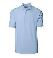 Id, blaues Poloshirt