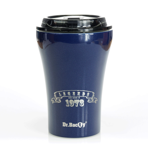 Kaffee -Thermalbecher mit Keramikbeschichtung Dr. Bacty Apollo - 227 ml - Blau - mit Ihrem Geburtsjahr