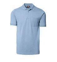 Klassiker Polo T -Shirt Pocket ID, blau