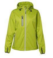 Leichte Softschalenjacke Limette