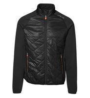 Mann Cool Down Jacke schwarz