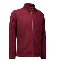 Männer polar Zip'n'mix Active Bordeaux von ID, Burgund