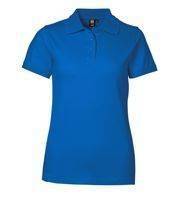 Piqué Polo -Hemd Stretch Azure