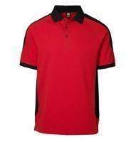 Pro Wear Polo -Hemdkontrast rot