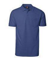 Pro Wear Polo Shirt Pocket Royal Blue