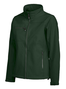 Softshell Damenjacke Bayswater Lady D.A.D - Dunkelgrün