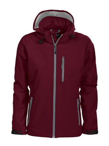 Softshell Damenjacke Grizzly Tulsa Lady D.A.D - Bordeaux.