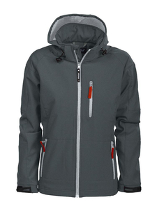 Softshell Damenjacke Grizzly Tulsa Lady D.A.D - Grau