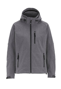 Softshell Damenjacke Grizzly Tulsa Lady D.A.D - Grau