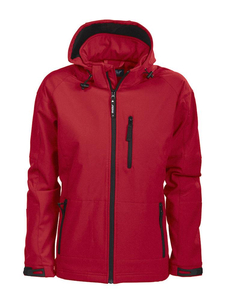 Softshell Damenjacke Grizzly Tulsa Lady D.A.D - Rot