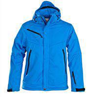 Softshell Damenjacke Skeleton Ladies von Printer - Blau