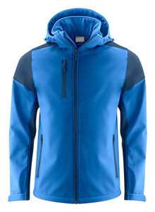 Softshell mit abnehmbarer Kapuze Prime Softshell von der Marke Printer - Blau - Dunkelblau.