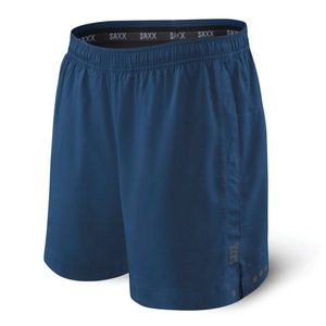 Sportliche Herren-Trainingshorts 2-in-1 SAXX KINETIC SPORT - marineblau