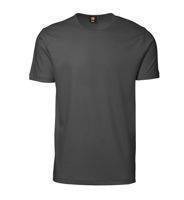 T-Shirt-ID-Interlock-Gewebe, Graphit