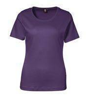 T -Shirt - ID -Interlock -Gewebe, lila